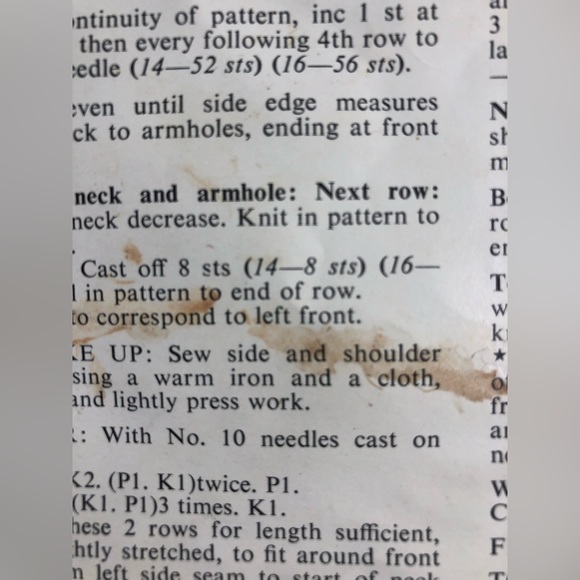 Vintage Knitting Books & Patterns - Picture 14 of 15